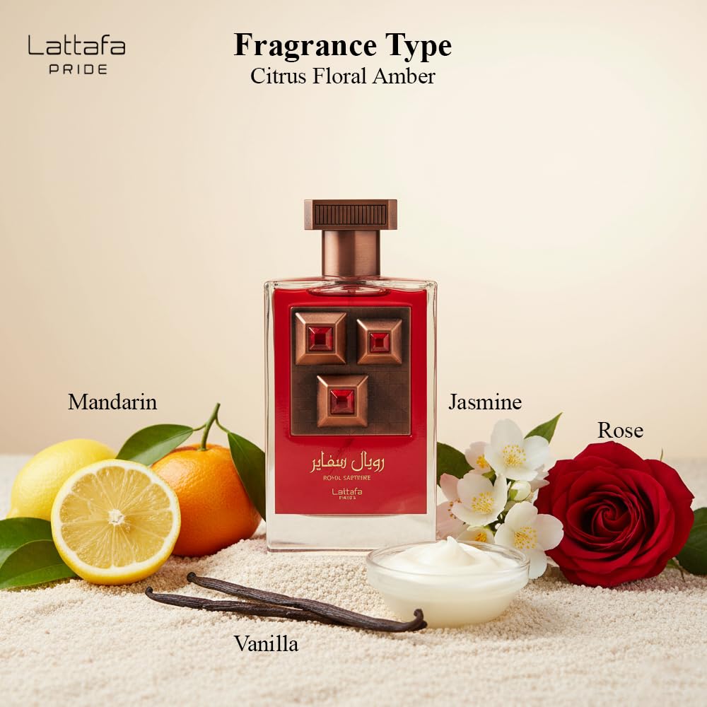 Amazon.com : Lattafa Perfumes Royal Sapphire for Unisex Eau de